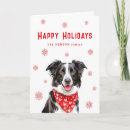 Search for border collie cards Snowflakes