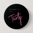 Search for 30th birthday badges Pink
