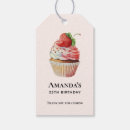 Search for cupcakes gift tags Strawberry