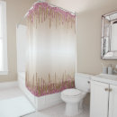 Search for purple and gold shower curtains Faux glitter
