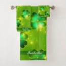 Search for st patricks day bath towels Shamrock