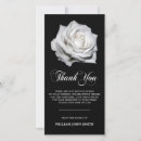 Search for white flowers sympathy thank you cards Picture