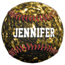 Search for glitter softballs Sparkly