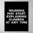 Search for algebra posters Science