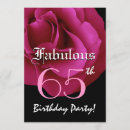 Search for 65 and fabulous invitations For her