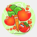 Search for cartoon tomato stickers Carrot