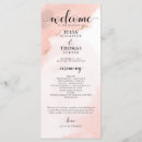 Search for gold wedding programmes Watercolor