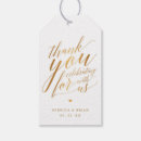 Search for gold foil gift tags Gold and white