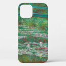 Search for monet iphone cases Water lily pond