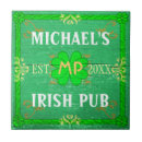 Search for irish pub decor Green