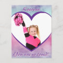 Search for purple heart postcards Girly