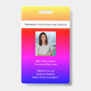 Search for teacher id badges School