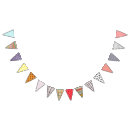 Search for triangle bunting flags Birthday