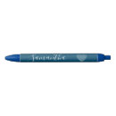 Search for heart pens Blue