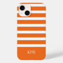 Search for orange monogram iphone cases White
