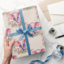 Search for vintage birthday wrapping paper Butterfly