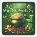 Search for pot of gold stickers Shamrocks