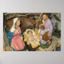 Search for christmas scene posters Manger