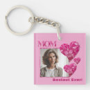 Search for heart floral key rings Elegant