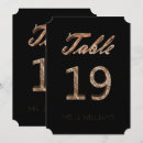 Search for black and gold table cards Chic