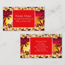 Search for hawaiian business cards Paradise