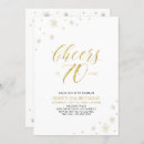 Search for cheers to 70 years invitations Seventy