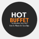 Search for available stickers Hot buffet available
