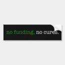 Search for cures bumper stickers Research