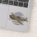 Search for war planes stickers Aviation