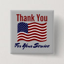 Search for thank you for your service badges Usa