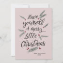 Search for have yourself a merry little christmas cards Modern