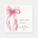 Search for pink bow napkins Chic