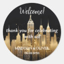 Search for welcome to wedding stickers Skyline
