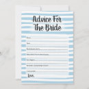 Search for bridal shower game advice cards Advice for the bride