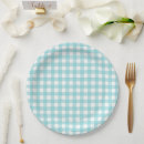 Search for light blue gingham napkins Check