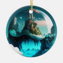 Search for crystal christmas tree decorations Fantasy