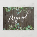 Search for wood postcards Change of plans
