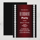 Search for black white red invitations Burgundy