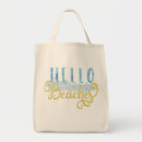 Search for hello summer tote bags Blue