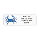 Search for crab return address labels Maryland