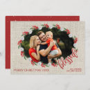 Search for red berries christmas cards Rustic