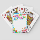 Search for happy birthday playing cards Trendy