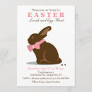 Search for chocolate egg invitations Elegant