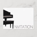 Search for piano concert invitations Modern