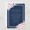 Search for navy and blush wedding invitations Pink