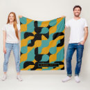 Search for teal and orange blankets Pattern