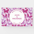 Search for butterfly banners White