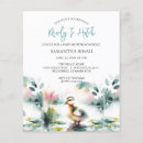 Search for low cost baby shower invitations Watercolor