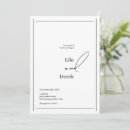 Search for basic wedding invitations Text based