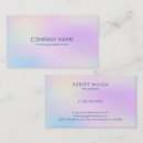 Search for holographic business cards Iridescent